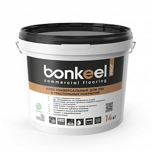 Клей универсальный для ПВХ и ковровых покрытий BONKEEL Prof 14 кг
