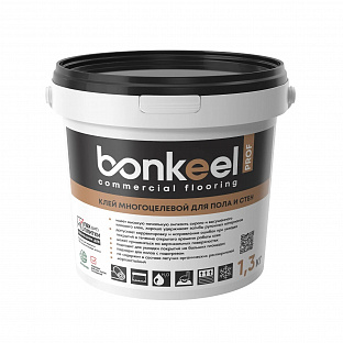 Клей многоцелевой для ПВХ, LVT, иглопробивного ковролина 1,3 кг