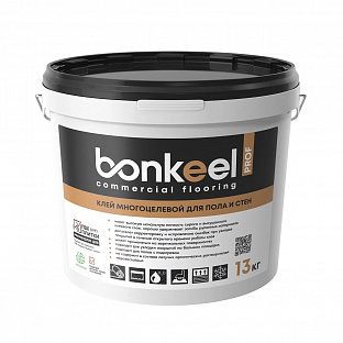 Клей многоцелевой для ПВХ, LVT, иглопробивного ковролина 13 кг