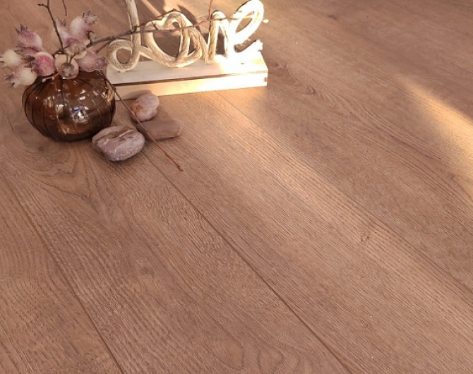 Кварц-виниловая плитка Stone Floor MSPC Дуб Пралине 91785-4 MP 
