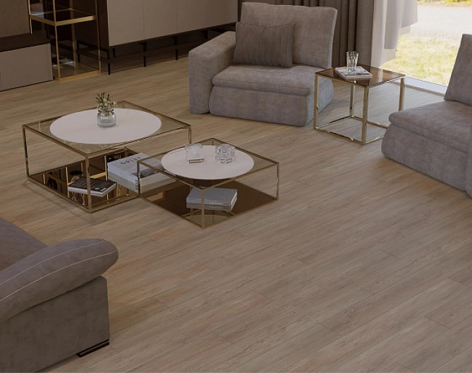 Кварц-виниловая плитка Stone Floor MSPC Дуб Арктическое лето K0026-18 MP 