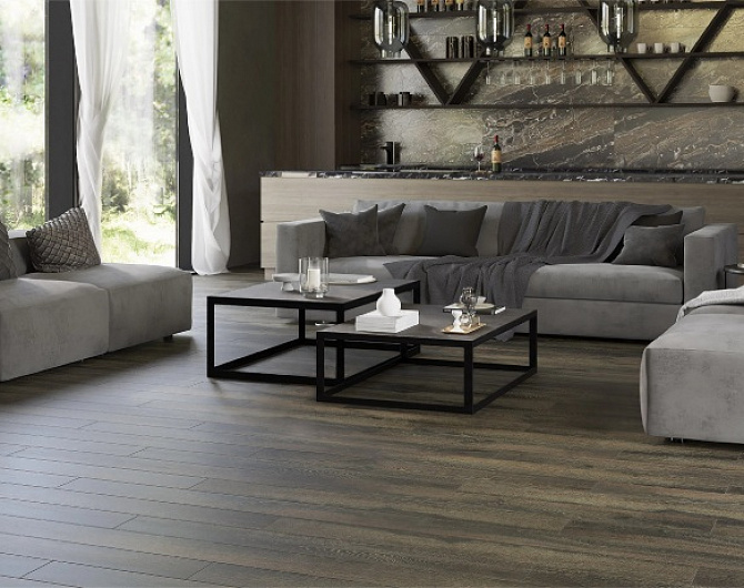 Кварц-виниловая плитка Stone Floor MSPC Дуб Греческий 91790-5 MP 