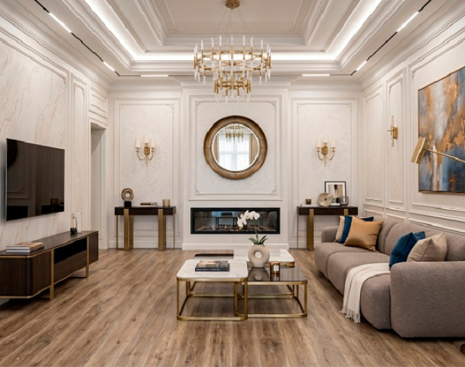Кварц-виниловая плитка Stone Floor MSPC Дуб Уютный дом 0004-2 MP 